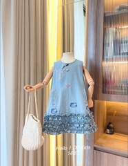 V376-Váy Kitty SN bò giấy chữ A (08.20kg)