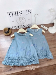 V376-Váy Kitty SN bò giấy chữ A (08.20kg)