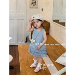 V376-Váy Kitty SN bò giấy chữ A (08.20kg)