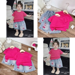G790-Set bò hồng chữ dập q jean (10.20kg)