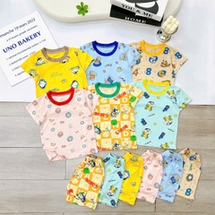 B492-Bộ cộc thun lạnh in rơi viền cổ (05.15kg)