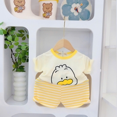 B493-Bộ cộc thun lạnh thú quần kẻ (05.15kg)