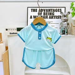 B495-Bộ cộc thun lạnh trụ trơn viền (08.15kg)