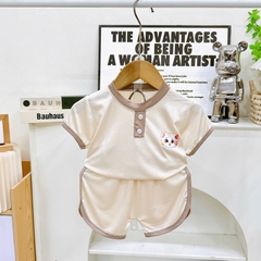 B495-Bộ cộc thun lạnh trụ trơn viền (08.15kg)