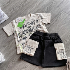 T670-Bộ cotton kem Dont loang q đen (10.23kg)