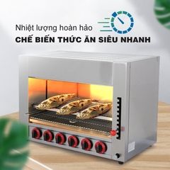 Bếp nướng Salamander 6 đầu gas