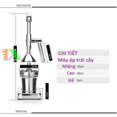 Ép cam inox nhỏ loại 1 chống sét