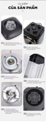Máy xay sinh tố công nghiệp 2000W Osako OS-2023