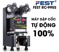 Máy dập ép miệng cốc ly tự động FEST (RC95 - RC995S)
