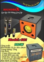 Loa Kéo Di Động Soundbox S01 Karaoke siêu hot