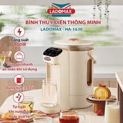 Bình thủy điện, bình đun nước thông minh Ladomax Ha-1630 (1tx4)