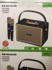Loa Bluetooth Karaoke BoomBass M4202