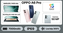 Điện thoại OPPO A6 Pro 8GB/256GB-Hàng Chính Hãng Công Ty