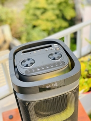Loa Karaoke Bluetooth Temeisheng 6620D Công Suất 200W Kèm 2 Micro Cao Cấp