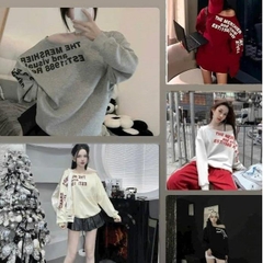 [A370] Áo thun da cá dày dặn kiểu CỔ LỆCH PHỐI CHỮ DỌC CÁNH (Hot) TAY phom rộng tay dài siêu hot - L2M  (Hot)