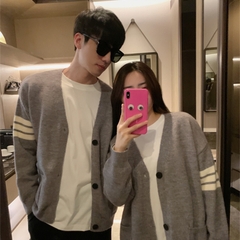 [A208] Áo khoác len nữ Cardigan THU ĐÔNG SỌC TAY phom rộng dày đi Đà Lạt Quảng Châu xịn xò - L2M  (Hot)