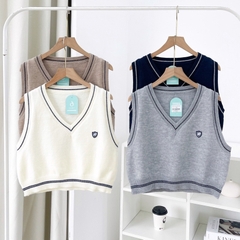 [A109] Áo len thun Montoghi dệt kim GILE LẺ kiểu dáng năng động có logo trẻ trung Hàn Quốc - L2M  (Hot)