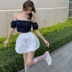 [Q004] Quần short nữ đùi BÍ NGÔ bo cạp chun lưng thun co giãn chất kate bóng mềm mại xinh xắn - L2M  (Hot)