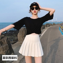 [Q011] Chân váy xếp ly TENNIS dáng ngắn xòe có lớp lót bên trong phong cách Hàn Quốc siêu hot - L2M