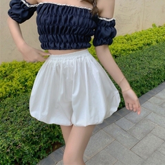 [Q004] Quần short nữ đùi BÍ NGÔ bo cạp chun lưng thun co giãn chất kate bóng mềm mại xinh xắn - L2M  (Hot)