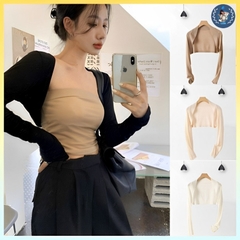 [A211] Áo khoác len nữ cardigan dệt kim CHOÀNG NGANG LƯNG tay dài che khuyết điểm Quảng Châu - L2M