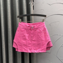 [Q016] Quần short nữ GÂN XẺ GÓC lưng cao chất liệu kaki co giãn siêu tôn dáng năng động - L2M