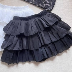 [Q078] Chân váy XÒE VOAN BỒNG BỀNH 3 tầng có lớp lót trong dáng ngắn siêu xinh - L2M