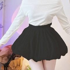 [A436] SET Áo XÔ REN kiểu nữ CỔ SEN PHỐI HOA sát nách phối VÁY BÍ TƠ sang chảnh xinh xắn - L2M (New)