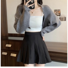 [A445] Áo khoác len Cardigan kiểu TAY DƠI LEN GÂN tay dài chống nắng dày dặn - L2M (New)