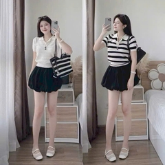 [A455] Áo len nữ Montoghi dệt kim THOÁNG KHÍ MÁT MẺ kiểu dáng thanh lịch xinh xắn - L2M (New)