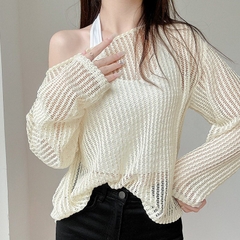 [A488] SET áo len Montoghi LƯỚI CỔ TRÒN LỬNG phom BASIC dễ phối đồ năng động xinh xắn - L2M (New)