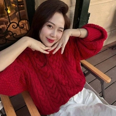 [A475] Áo len nữ Montoghi dệt kim THU ĐÔNG LEN THỪNG TRƠN phong cách Hàn Quốc cá tính - L2M (New)