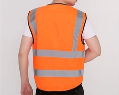 Áo lưới công trình – màu cam – siêu thoáng mát
