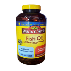 Nature Made Fish Oil 1200 mg, 300 Softgels 
