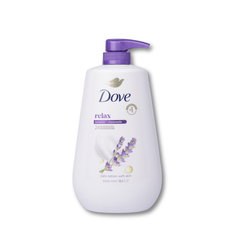 Dove Body Wash Relaxing Lavender With Pump 30.6 Oz