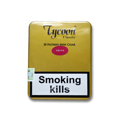 Tycoon Mini Cigar Tin Box 20's - Cherry