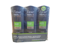 SỮA TẮM VÀ RỬA MẶT DOVE MEN+CARE EXTRA FRESH BODY AND FACE WASH