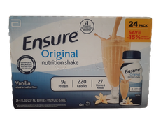 Thức uống dinh dưỡng Ensure Original Nutrition Shake  Vanilla 24/8oz ( thùng 24 chai)