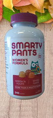 Kẹo bổ đa vitamin Smarty Pants Women's Formula Multivitamin, 240 Adult Gummies