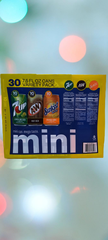 Nước ngọt có ga Mini can 7up, Aw, sunkist Soda mix 30pk ( thùng 30 lon)
