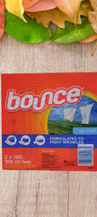 Giấy thơm quần áo Bounce Dryer Sheets, Outdoor Fresh 2pk-160 count ( 320 tờ)