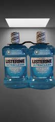Nước xúc miệng Listerine UltraClean Coolmint 1.5 Liter, 2pack ( lố 2 chai)