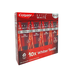 OPTIC WHITE TOOTHPASTE COLGATE - 4PK/4.1OZ