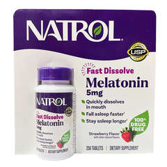 Natrol Melatonin 5 mg Fast Dissolve Tablets, 250 Tablets