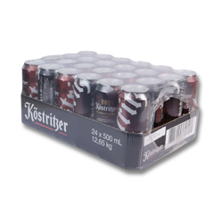 Kostrizer Schwarzbier Beer Can 24x500ml