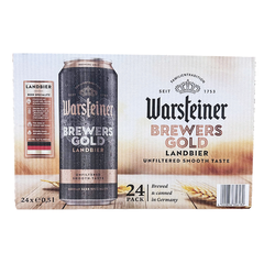 Warsteiner Brewers Gold Beer Can 24x500ml