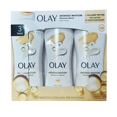 Olay Advanced Moisture Renewal Blend Body Wash, 3/23.6 oz