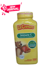 Kẹo dẻo bổ sung vitamin C và tăng sức đề kháng L'il Critters Immune C (290 viên)