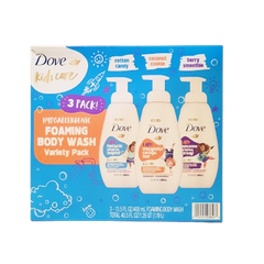 Dove Kids Care Foaming Body Wash, Variety Pack (3pk/13.5oz)