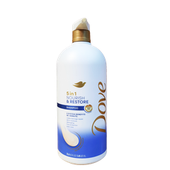 Dove Nourish & Restore 5in1 Shampoo - 33.8oz